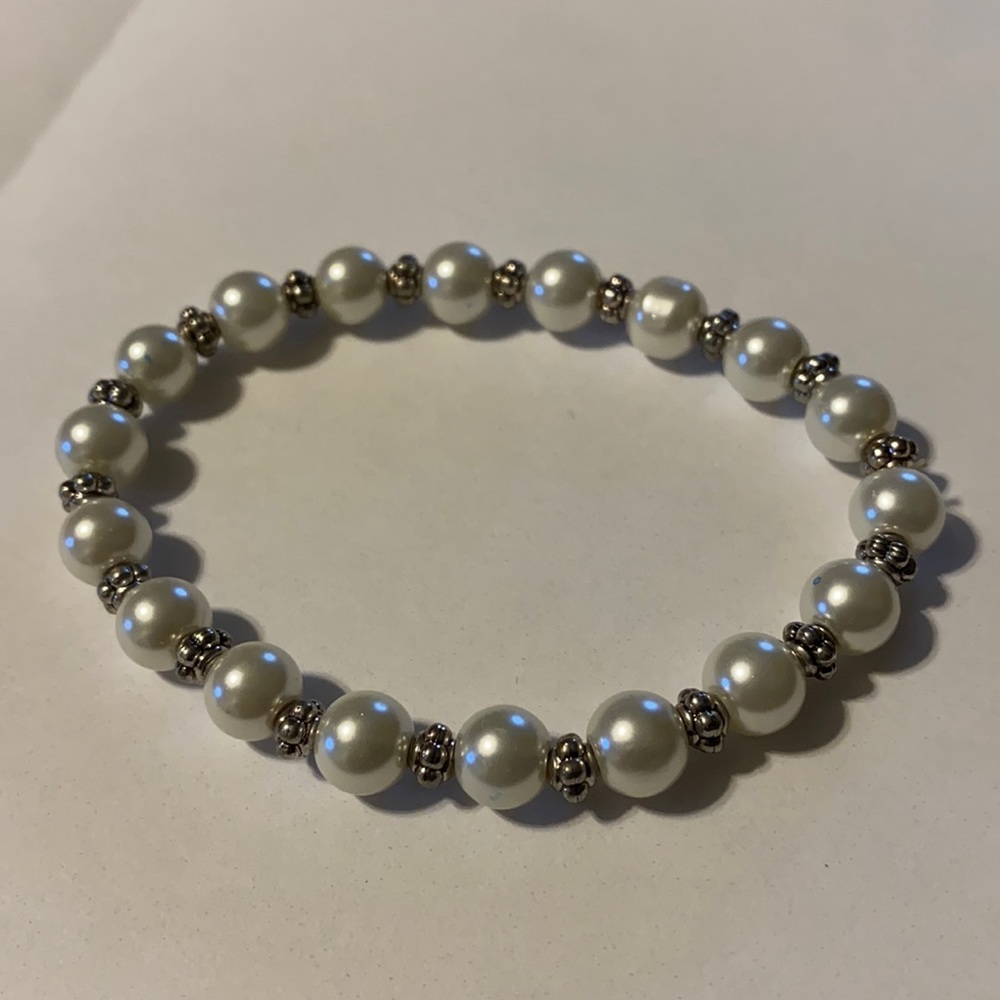 Faux Pearl Bracelet